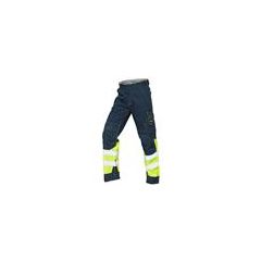 Warnschutzhose mit Reflektorenstreifen, Größe 44 - 68